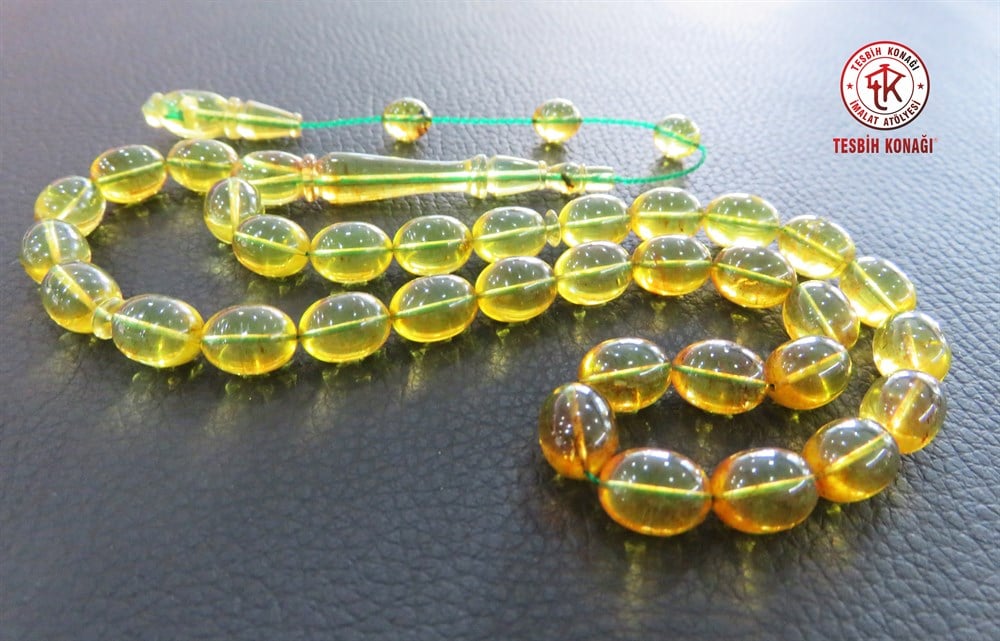 Damla Kehribar Tesbih