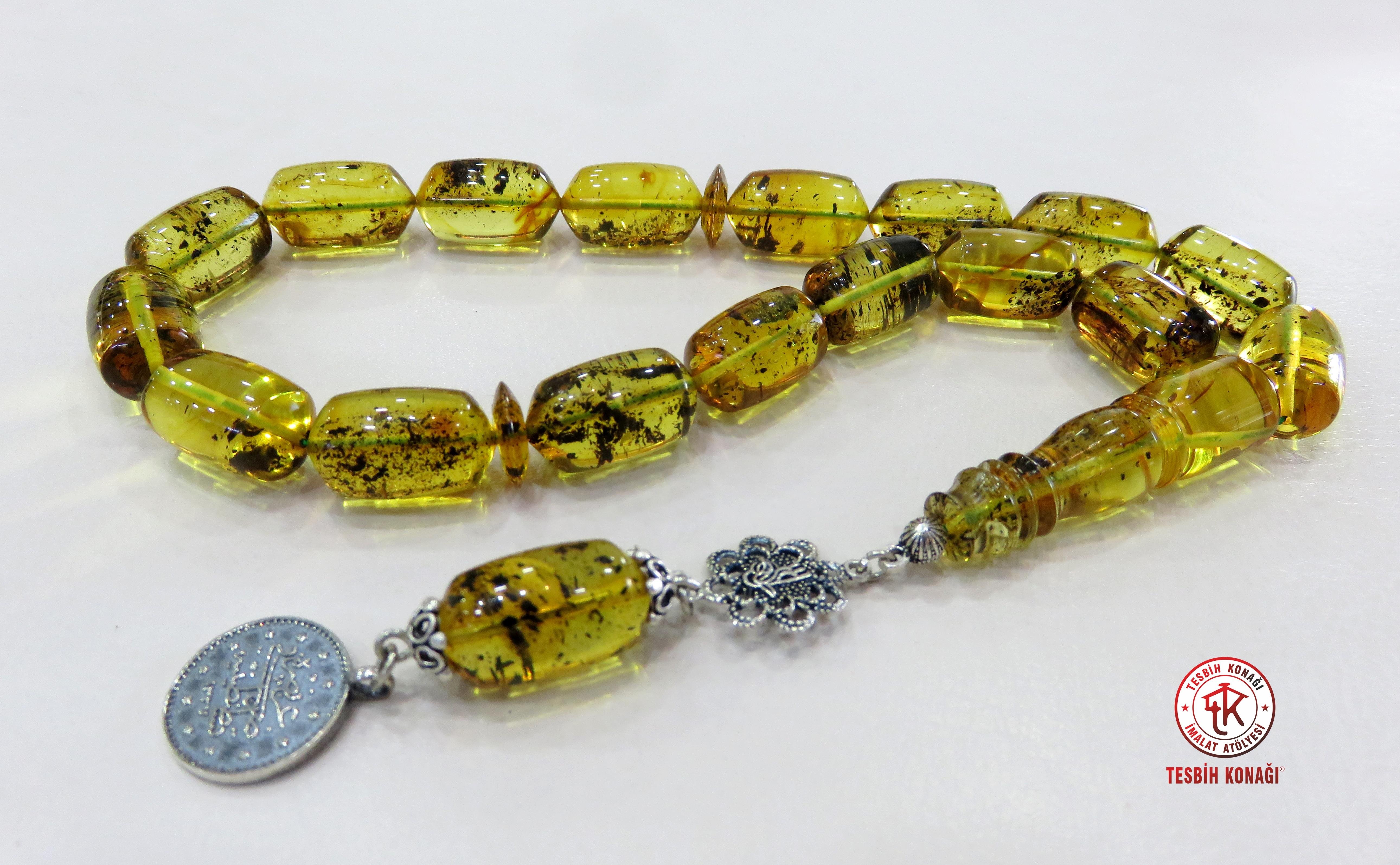 Damla Kehribar Tesbih