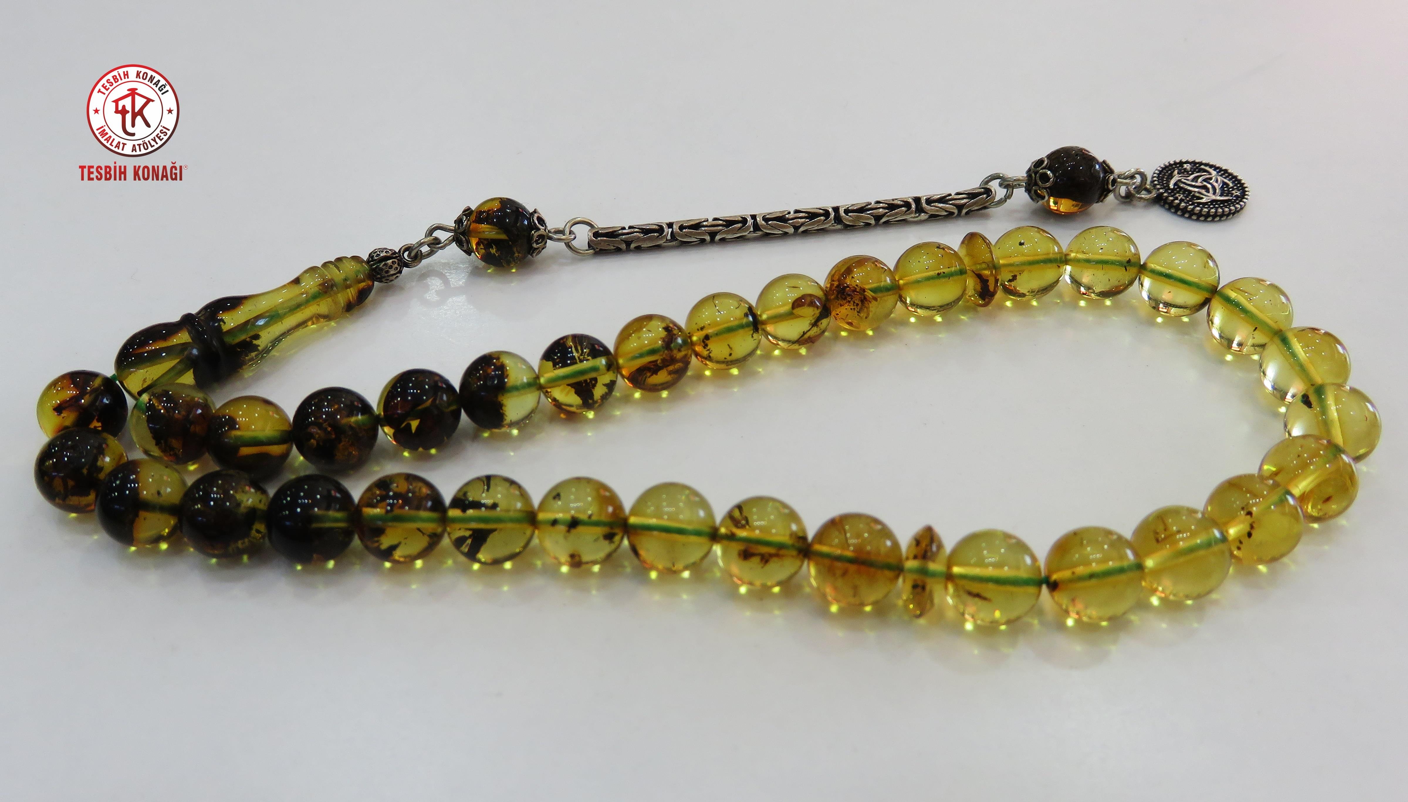 Damla Kehribar Tesbih