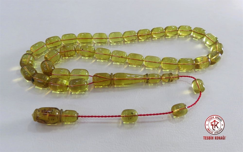 Damla Kehribar Tesbih