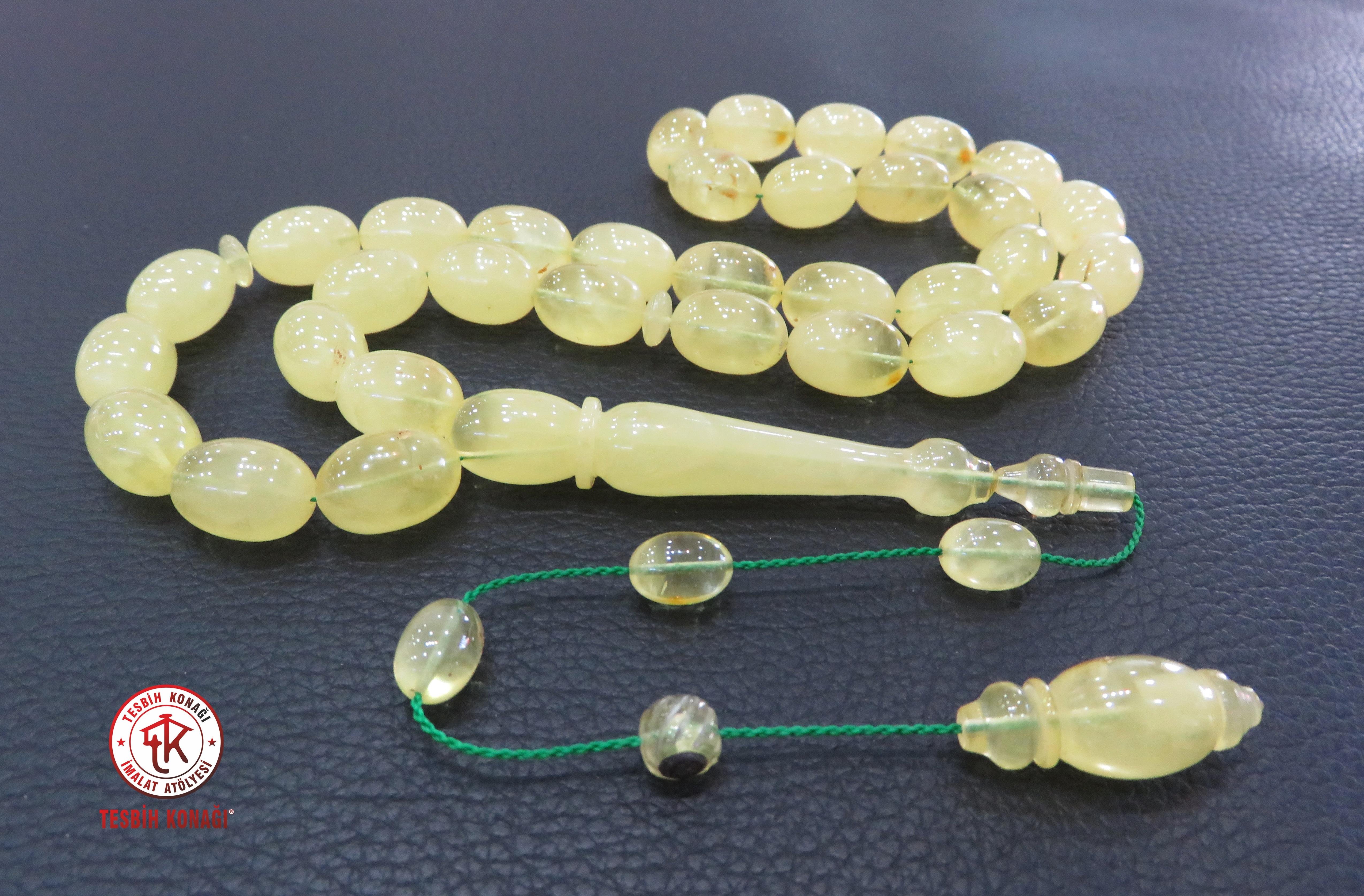 Damla Kehribar Tesbih