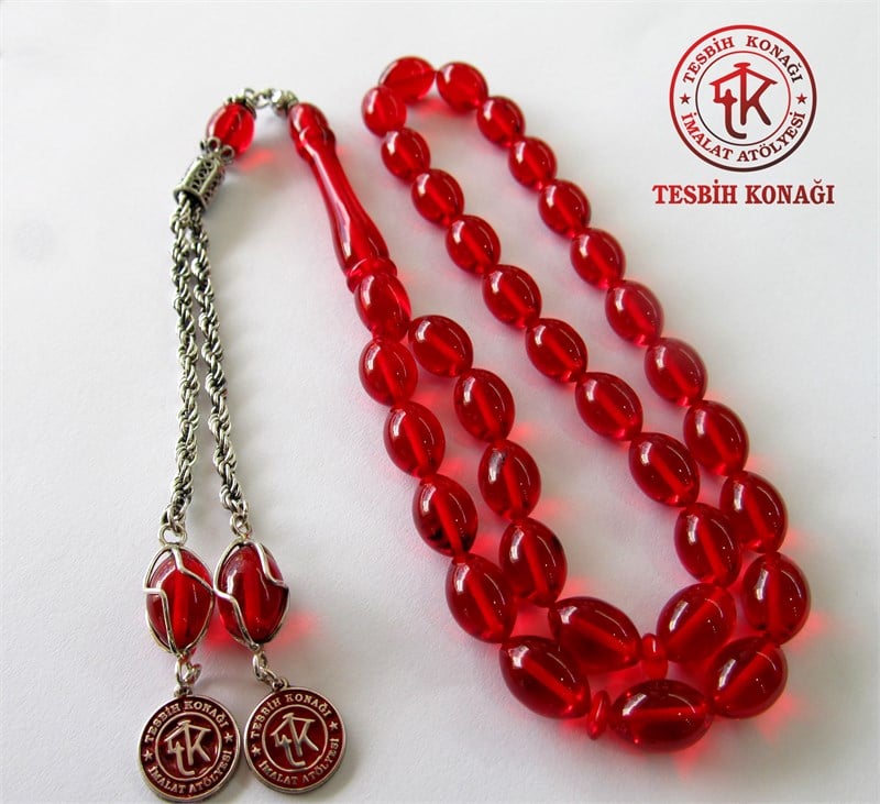 Ateş Kehribar Tesbih