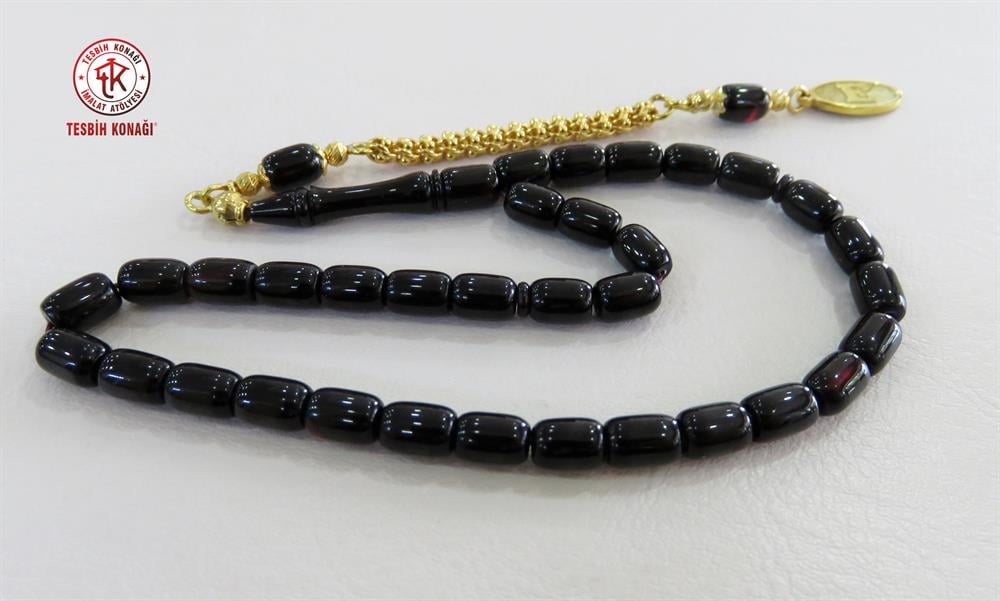 Sıkma Kehribar Tesbih