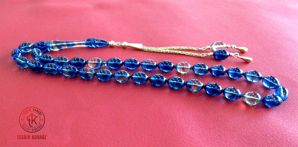 Sıkma Kehribar Tesbih