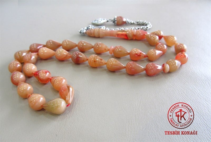 Sıkma Kehribar Tesbih