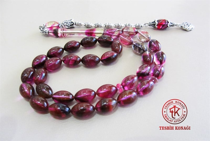 Sıkma Kehribar Tesbih