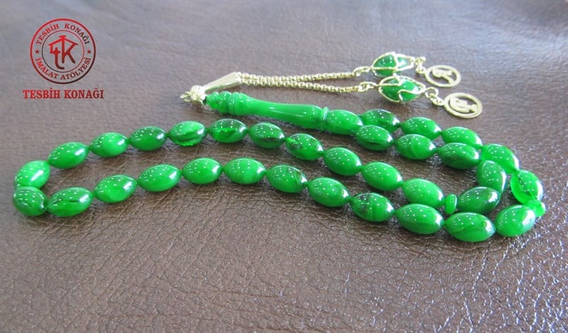 Sıkma Kehribar Tesbih