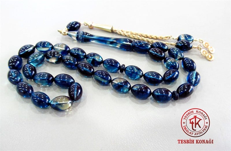 Sıkma Kehribar Tesbih