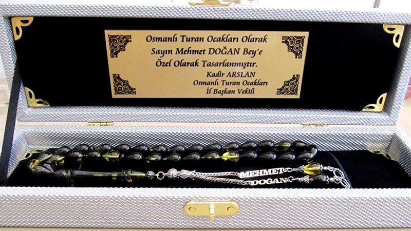 Sıkma Kehribar Tesbih