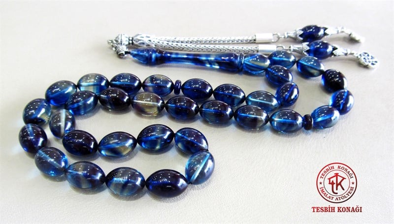 Sıkma Kehribar Tesbih