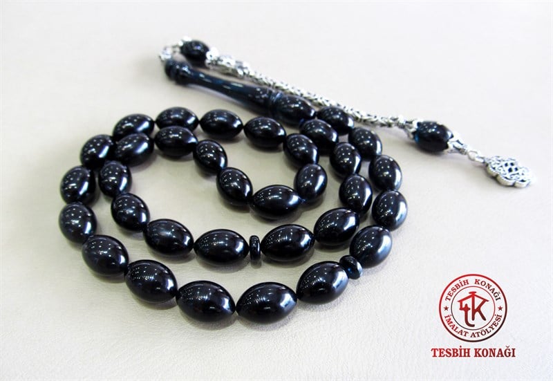 Sıkma Kehribar Tesbih