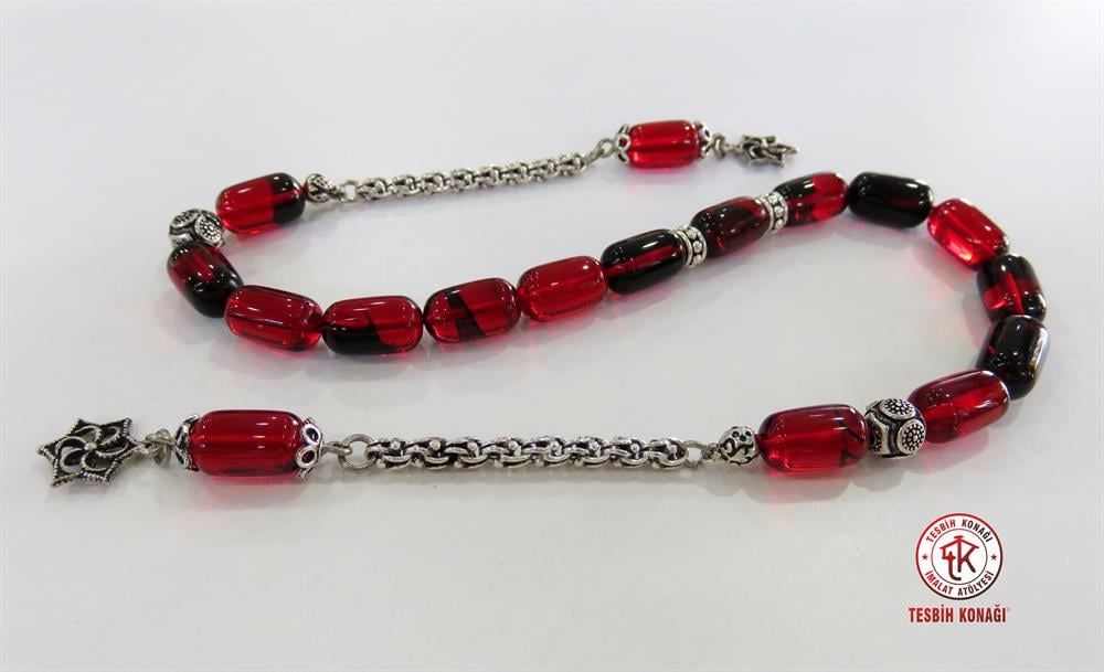 Sıkma Kehribar Tesbih