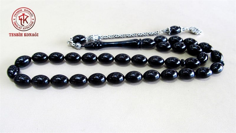 Sıkma Kehribar Tesbih