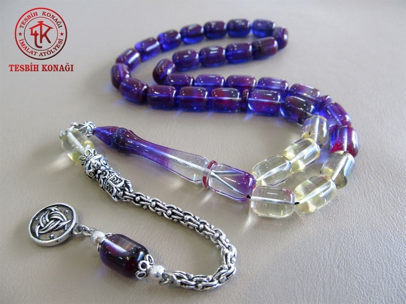 Sıkma Kehribar Tesbih