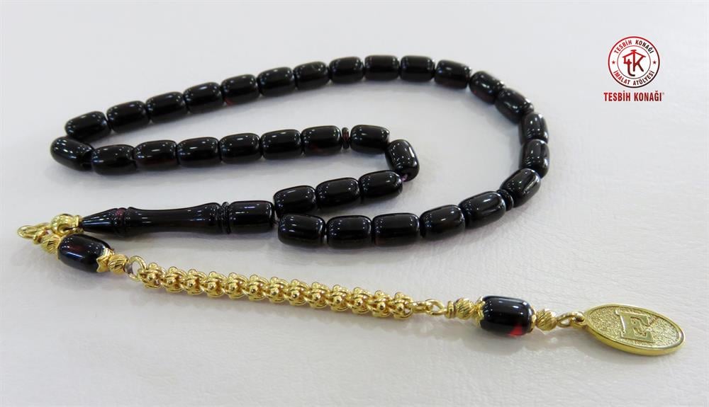 Sıkma Kehribar Tesbih