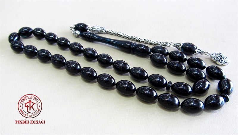 Sıkma Kehribar Tesbih