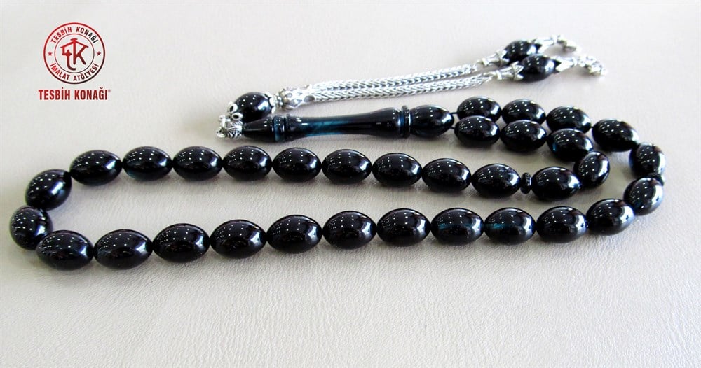 Sıkma Kehribar Tesbih