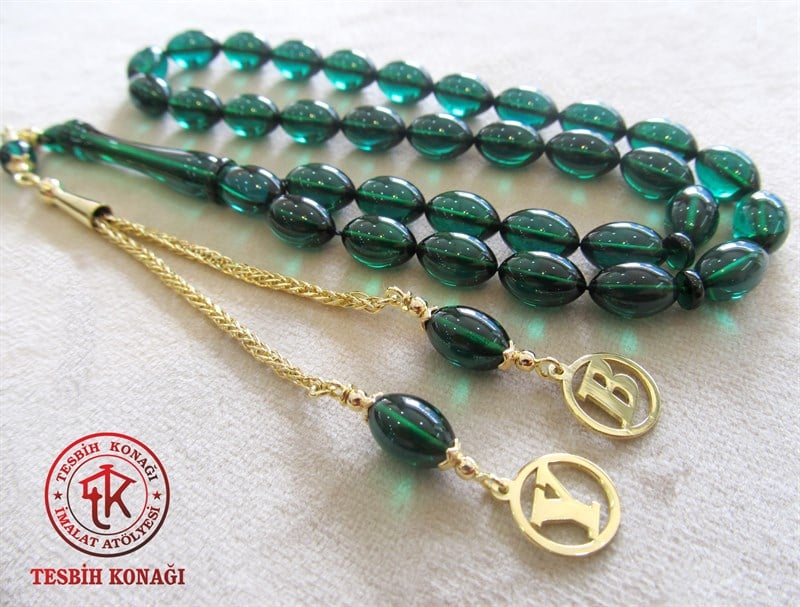 Sıkma Kehribar Tesbih