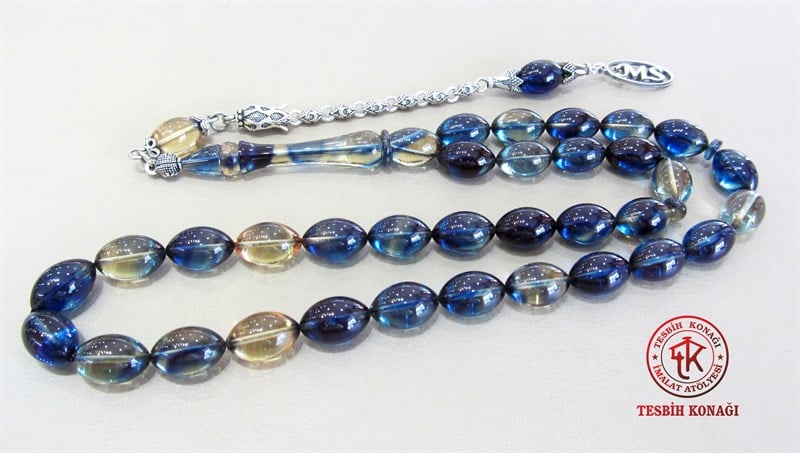 Sıkma Kehribar Tesbih