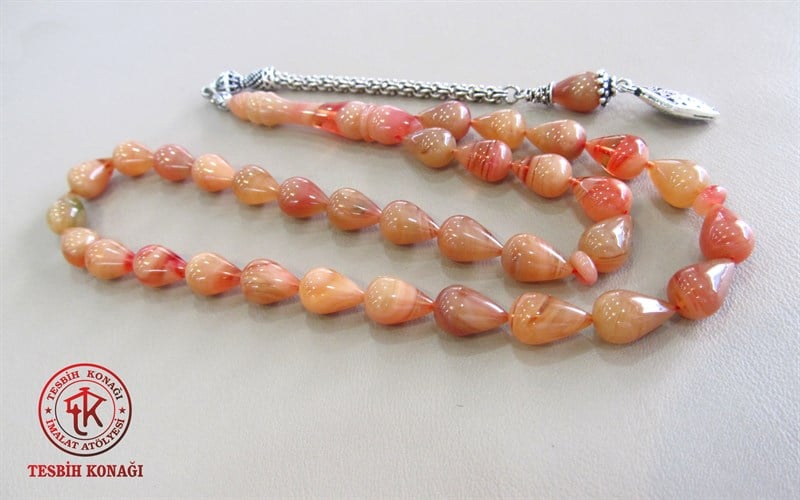 Sıkma Kehribar Tesbih