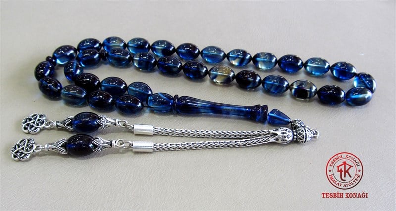 Sıkma Kehribar Tesbih