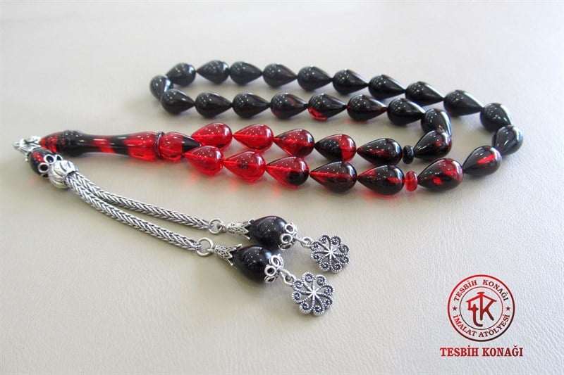 Sıkma Kehribar Tesbih