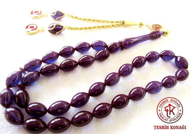 Sıkma Kehribar Tesbih