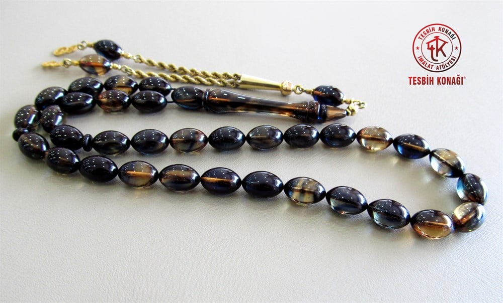 Sıkma Kehribar Tesbih