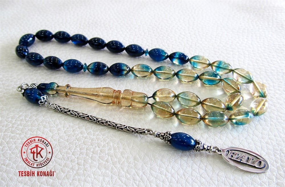 Sıkma Kehribar Tesbih