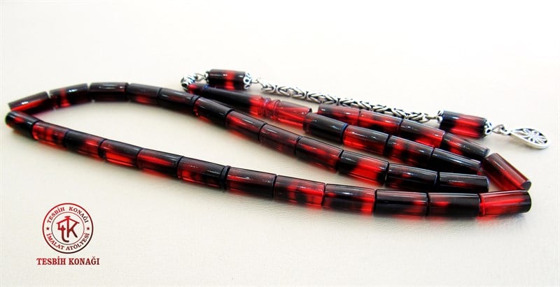 Sıkma Kehribar Tesbih