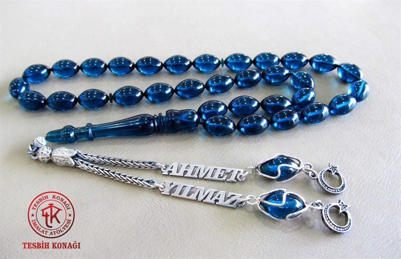 Sıkma Kehribar Tesbih