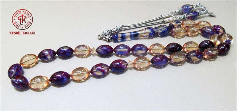 Sıkma Kehribar Tesbih