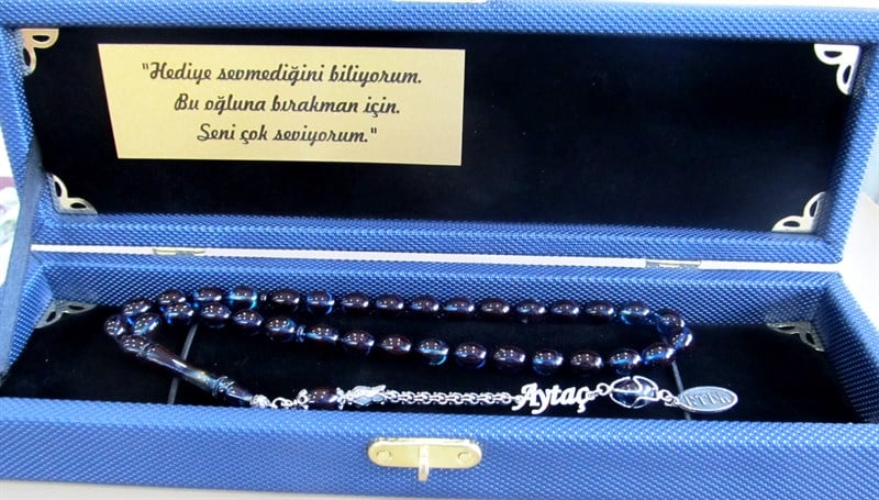 Sıkma Kehribar Tesbih