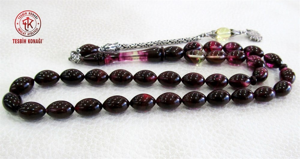 Sıkma Kehribar Tesbih