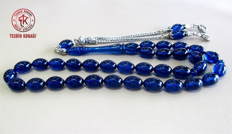 Sıkma Kehribar Tesbih