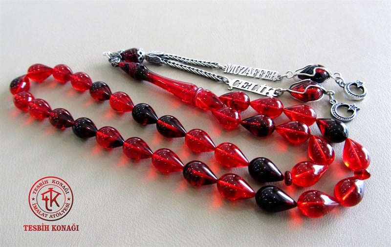 Sıkma Kehribar Tesbih