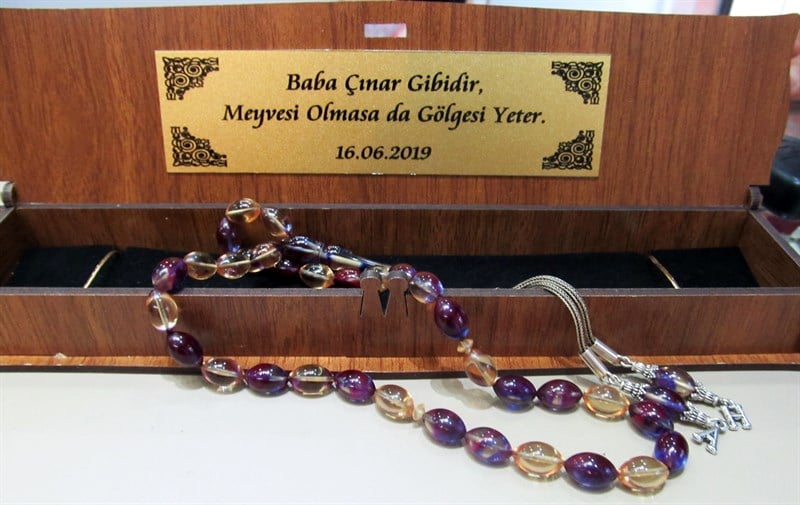 Sıkma Kehribar Tesbih