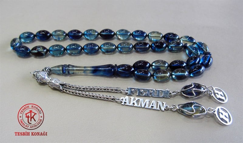 Sıkma Kehribar Tesbih