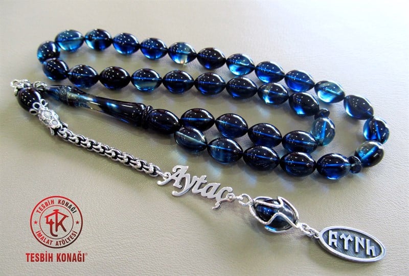 Sıkma Kehribar Tesbih