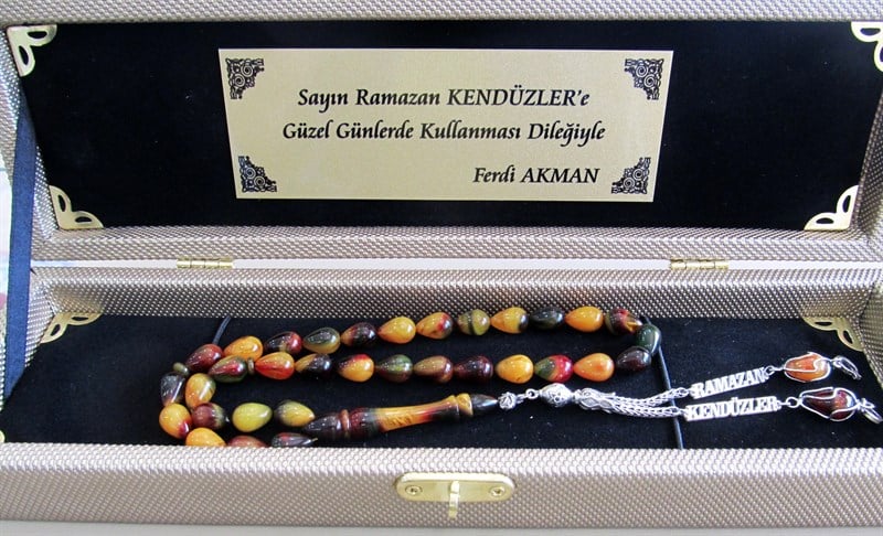 Sıkma Kehribar Tesbih