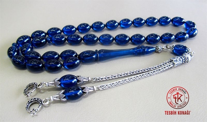 Sıkma Kehribar Tesbih