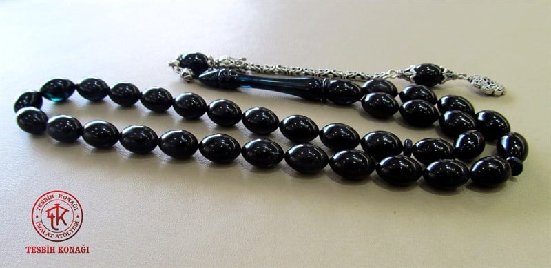 Sıkma Kehribar Tesbih