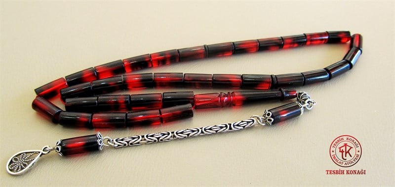 Sıkma Kehribar Tesbih