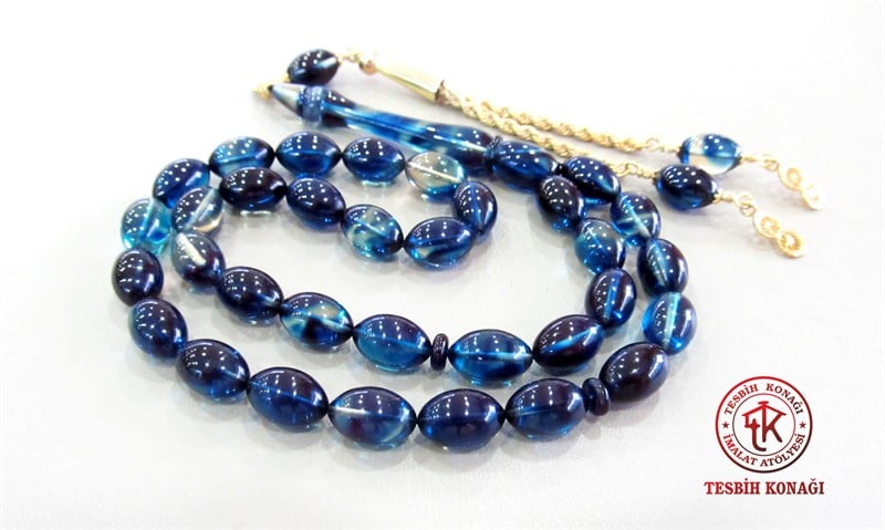 Sıkma Kehribar Tesbih