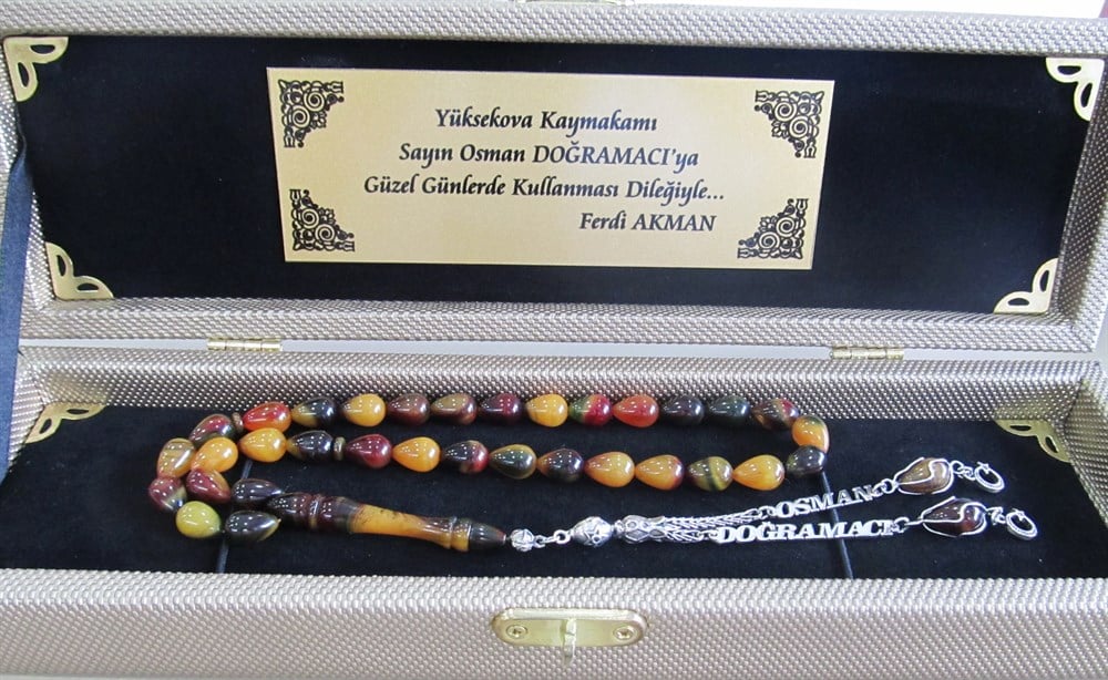 Sıkma Kehribar Tesbih