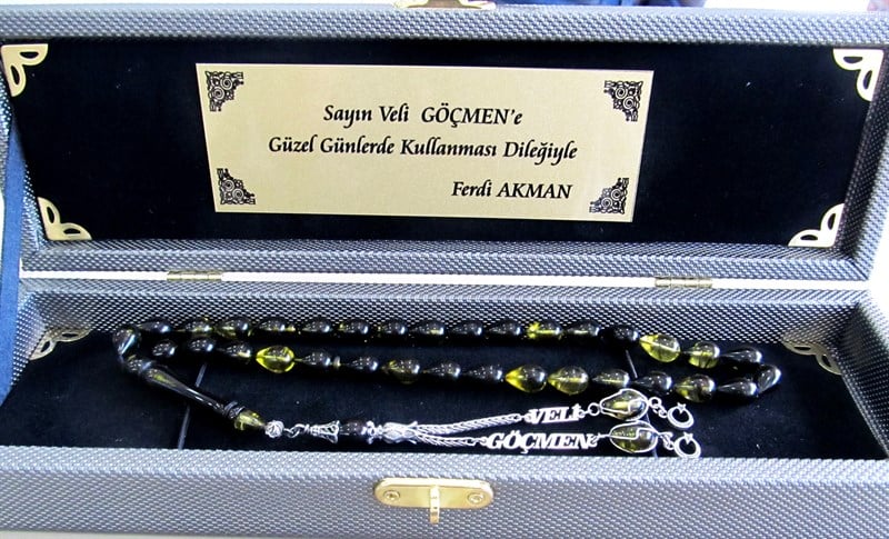 Sıkma Kehribar Tesbih