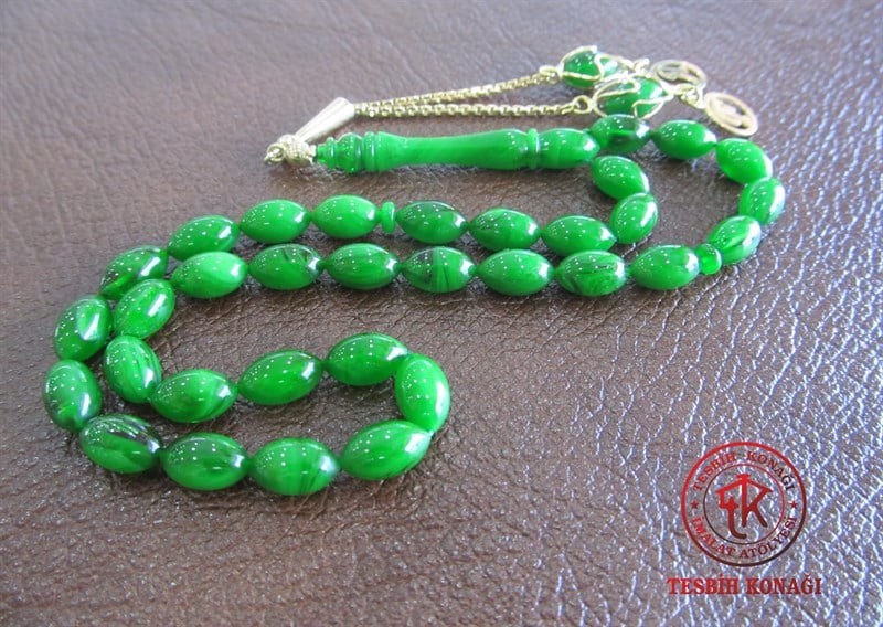 Sıkma Kehribar Tesbih