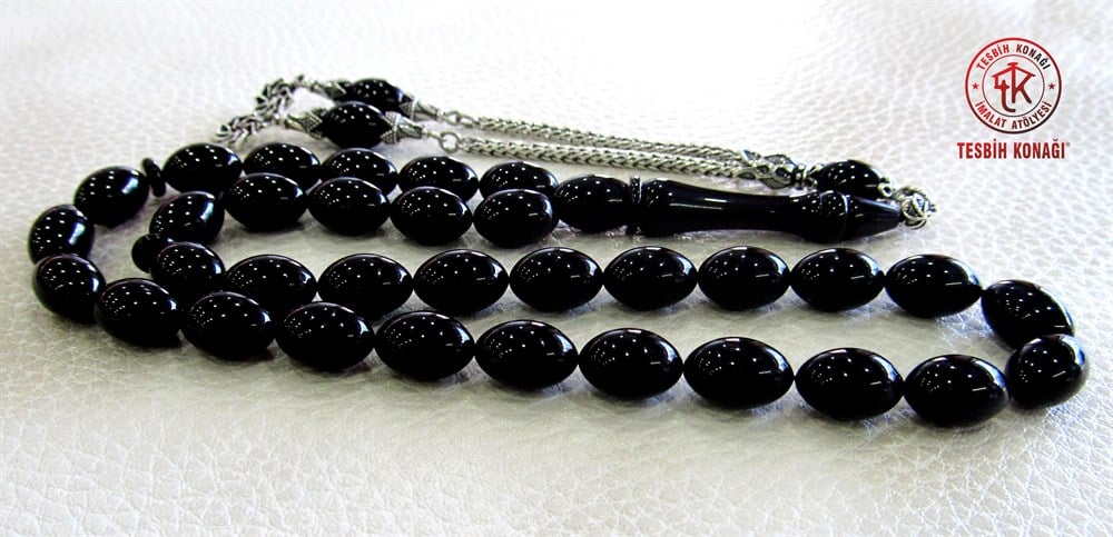 Sıkma Kehribar Tesbih