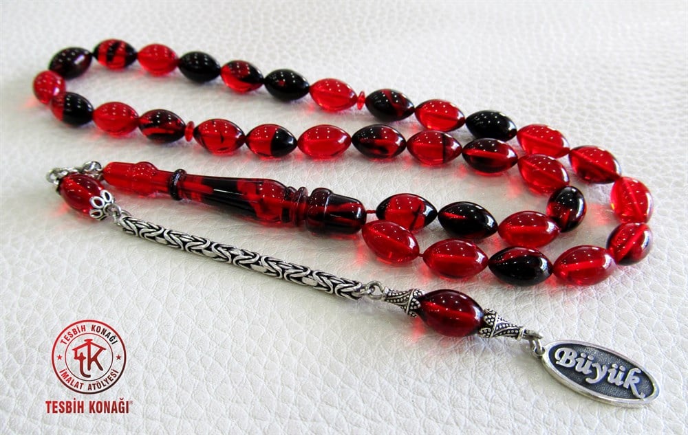 Sıkma Kehribar Tesbih