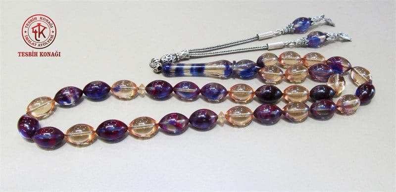 Sıkma Kehribar Tesbih